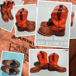 Arita Cowboy boots, boys, size 1.5